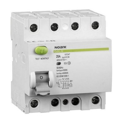 Noark Electric Ex9L-N 4P 25A A 30mA – Zbozi.Blesk.cz