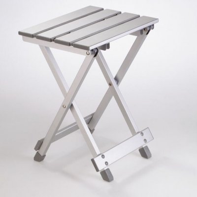 Skládací hliníkový kempingový stolek Belasol, Single Stool 30 x 25 x 41 cm – Hledejceny.cz