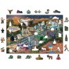 Puzzle WOODEN CITY Dřevěné Vítejte v Las Vegas 2v1 EKO 505 dílků