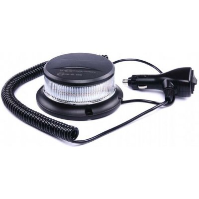 Autolamp Maják LED magnetický 12 V–24 V, oranžový, 18 LED × 3 W – Sleviste.cz