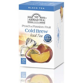 Ahmad Tea Cold Brew Iced Tea Peach & Passion Fruit 20 x 2 g