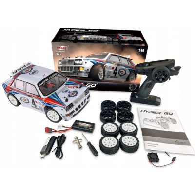 Amewi RC auto Hyper Go Lancia Delta HF Integrale Rellye/Drift 4WD RTR 1:14 – Zboží Dáma
