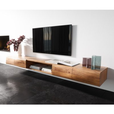Delife New Live Edge 200 cm 4 dvířka závěsný – Sleviste.cz