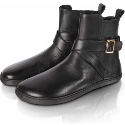 Shapen Divine kotníkové barefoot boty black – Sleviste.cz