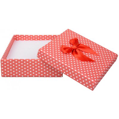 JK Box Puntíkatá krabička na soupravu šperků KK-5/A7 – Hledejceny.cz