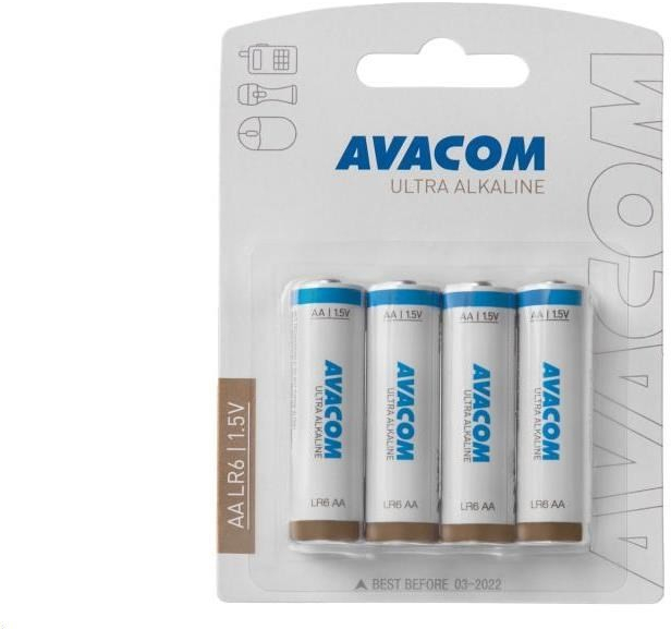 Avacom Ultra Alkaline AA 4ks SPAV-AA-UA4 od 45 Kč - Heureka.cz