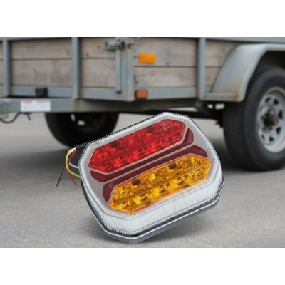 Svítilna zadní LED 12V 116x90mm - přívěsný vozík, přívěs Pravá, , , – Hledejceny.cz