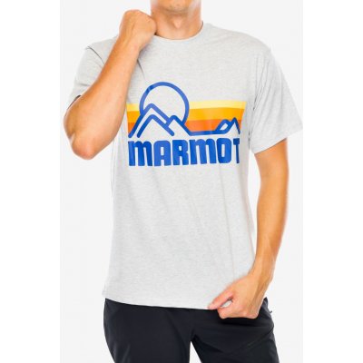 Marmot Coastal Tee SS light grey heather – Hledejceny.cz