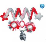 Canpol babies plyšová spirála zig zag červená – Sleviste.cz