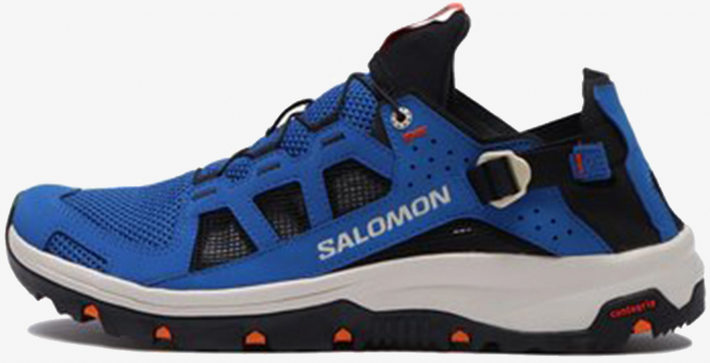 Salomon Techamphibian 5 472069 pánské síťované sandály i do vody lapis blue black scarlet