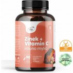 Zinek + Vitamin C IMUNO KOMPLEX vitamíny a houbové extrakty 90 kapslí 500 mg – Hledejceny.cz
