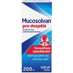 MUCOSOLVAN PRO DOSPĚLÉ 30MG/5ML SIR 1X200ML – Hledejceny.cz
