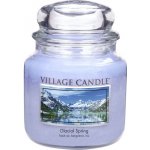 Village Candle Ledovcový vánek 397g - střední vonná svíčka ve skle Glacial Spring