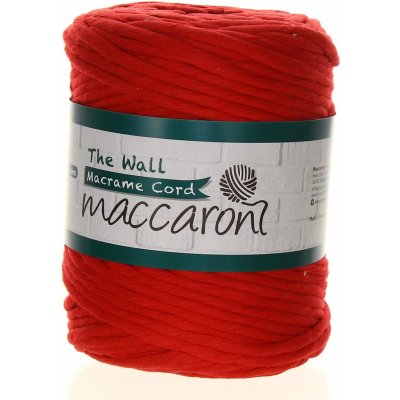 Maccaroni The Wall 5mm červená 501 – Zbozi.Blesk.cz