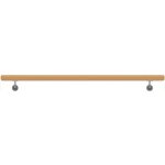 HK Zábradlí Madlo na zeď dřevěné D49xL1000 DUB – HobbyKompas.cz