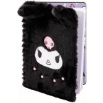 Kuromi Zápisník A5 Fluffy – Zboží Dáma