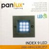 Zahradní lampa Panlux INDEX ID-B04/T