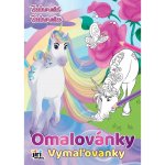 Omalovánky A4 Jednorožci – Zboží Dáma