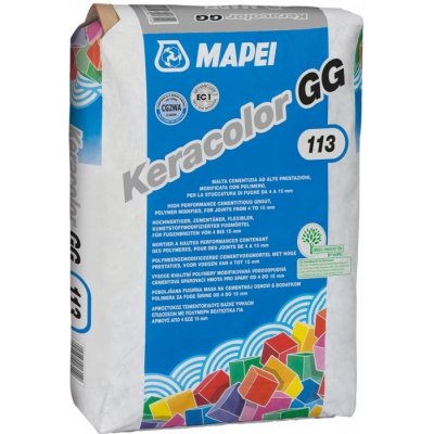 MAPEI KERACOLOR GG 25 kg cementově šedá – Zboží Mobilmania