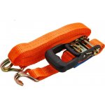 EXTOL PREMIUM pás upínací ráčnový s háky, 8m x 35mm, max. 2000kg EXT8861143