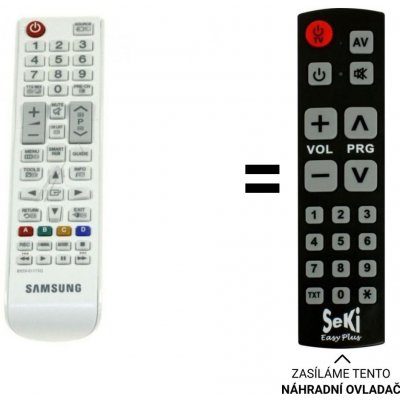 Dálkový ovladač Senior pro Samsung UE50NU7022 – Zboží Živě