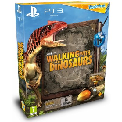 Wonderbook walking outlet with dinosaurs