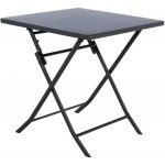 Hesperide skládací kovový zahradní stůl Greensboro 70x70x71cm šedý – Sleviste.cz