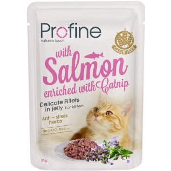 PROFINE cat kitten SALMON in jelly 85 g