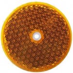 Autoface Odrazka kulatá oranžová | Zboží Auto