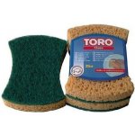 TORO 600057 hubka na nádobí tvarovaná, 2 ks, 5,7 x 10,4 x 2,4 cm – Sleviste.cz