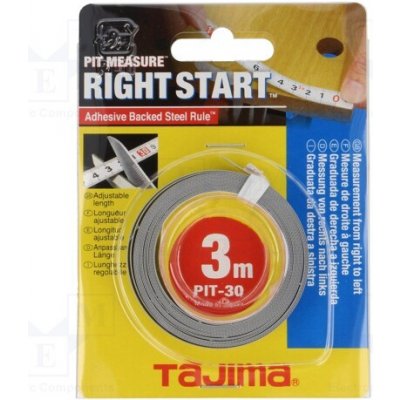 Tajima Pravítko 3m 13mm PIT30R – HobbyKompas.cz