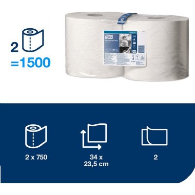 TORK Advanced 420 dvouvrstvé, bílé, 2 x 750 ks – Zboží Dáma