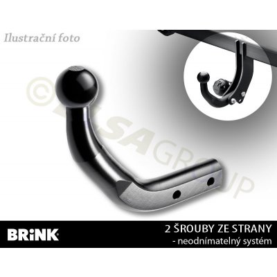 Tažné zařízení Mercedes Benz Vito 2014- (W447) , pevný čep 2 šrouby, BRINK | Zboží Auto