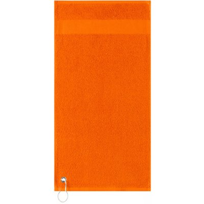 L Merch Golfový ručník s klipem NT9165 Orange 55 x 30 cm – Hledejceny.cz