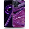 Pouzdro a kryt na mobilní telefon Realme Pouzdro Picasee silikonové Realme 9 Pro 5G - Purple glitter čiré