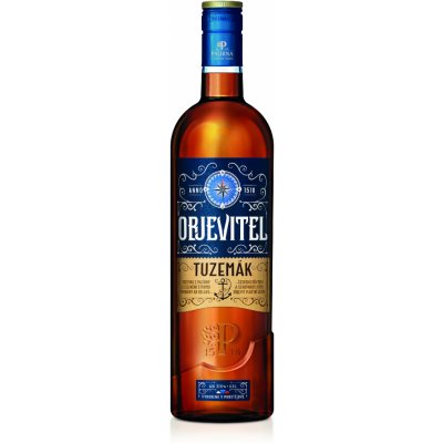 RUM TUZEMáK OBJEVITEL PALíRNA 37,5% 1 l (holá láhev)