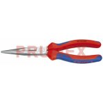 KNIPEX 26 12 200 Půlkulaté úzké ploché kleště s břity, vícesložkové návleky, fosfátováno – Zboží Dáma