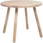 Kave Home dřevěný dětský stůl LaForma Dilcia 55 cm – Zboží Dáma