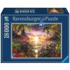 Puzzle Ravensburger Penfound Západ slunce v ráji 18000 dílků