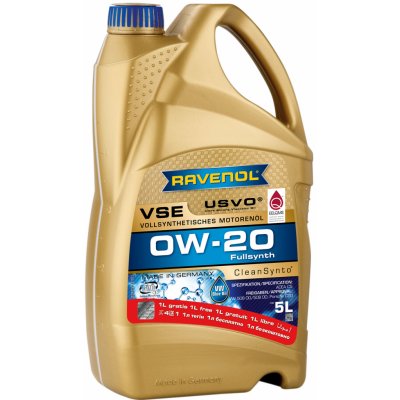 Ravenol VSE 0W-20 4 + 1 l | Zboží Auto
