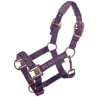 HKM Ohlávka My Lucky Alva lila Mini – Zboží Dáma