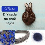 Stavebnice na korálkovou výšivku Zajda Barva: Černá – Hledejceny.cz