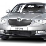 Rider Zimní clona Škoda Superb II (2008 2013) na masku chladiče OZ009