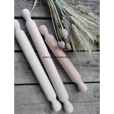 ZAHRADA A INTERIÉR Váleček na těsto hladký různé délky délka: 32 cm – Zboží Dáma