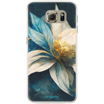 Pouzdro iSaprio - Blue Petals - Samsung Galaxy S6 Edge – Zboží Mobilmania