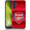 Pouzdro a kryt na mobilní telefon Samsung Head Case Samsung Galaxy A15 / A15 5G Arsenal FC Logo s pruhy