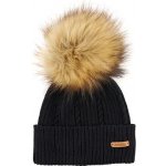 Vlnka Vlněná čepice Woolee V32 černá – Zboží Mobilmania