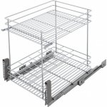 SIGE 004G koš plnovýsuvný soft dolní 450/500 2 patra chrom – Zboží Dáma