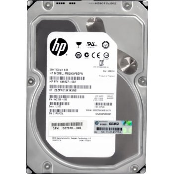 Seagate 2000 GB 3,5" SAS, ST2000NM0001