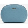 Kosmetická taška Guess Světle modrá dámská kosmetická taštička Dome